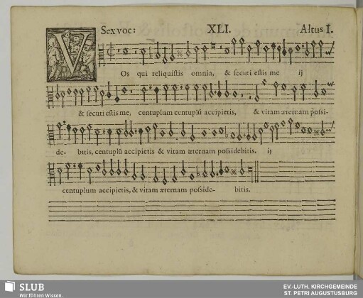 XLI. Vos qui reliquistis omnia