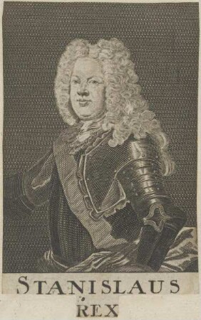 Bildnis von Stanislaus, König von Polen