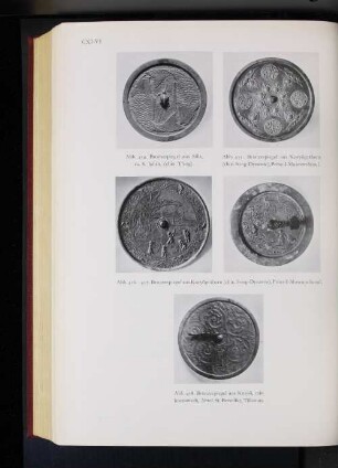 Abb. 454. Bronzespiegel aus Silla, ca. 8. Jahrh. (chin. Tang).