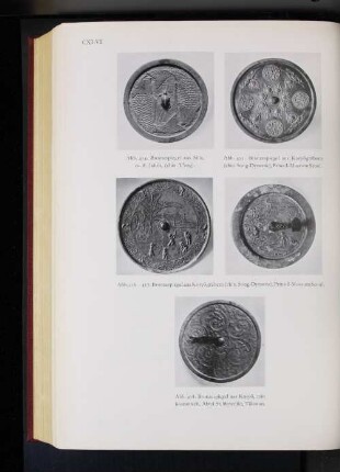 Abb. 454. Bronzespiegel aus Silla, ca. 8. Jahrh. (chin. Tang).