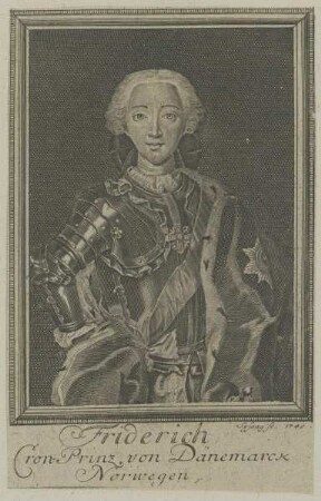Bildnis des Friderich von Dänemarck