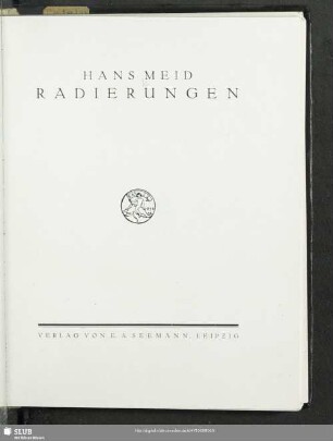 Radierungen