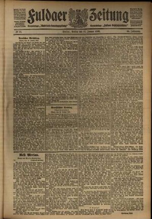 Ausgabe vom Freitag, den 17. Januar 1908.
