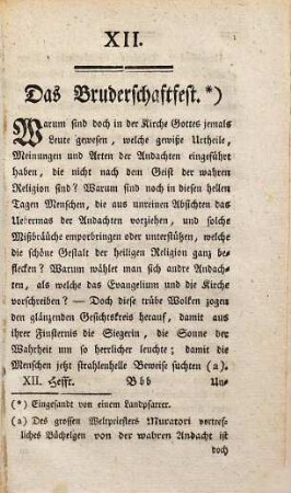 Deutschlands achtzehntes Jahrhundert, 1,12