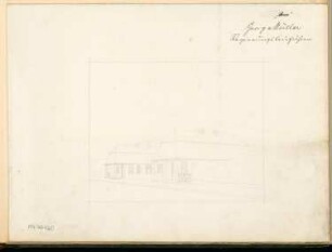 Pavillons auf dem Belle-Alliance-Platz, Berlin-Kreuzberg Monatskonkurrenz Februar 1905: Perspektivische Ansicht