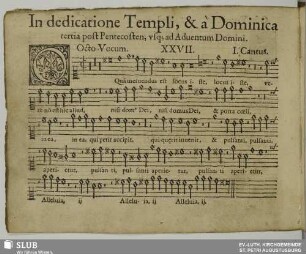 XXVII. O quam metuendus est locus iste