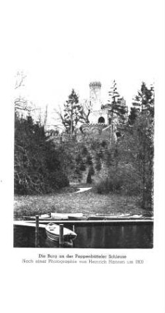 Die Burg an der Poppenbütteler Schleuse