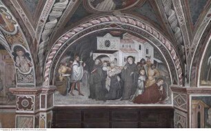 Das Martyrium des heiligen Placidus, seiner Schwester Flavia und Gefährten