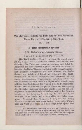 IV Abschnitt