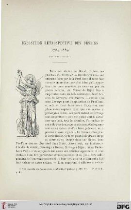 3. Pér. 2.1889: Exposition rétrospective des dessins 1789 - 1889, 2