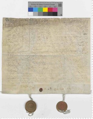 M. Gödike ändert sein Testament, Georg von Dassel besiegelt.