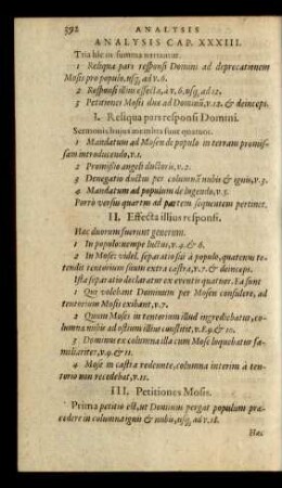 II. Effecta illius responsi.