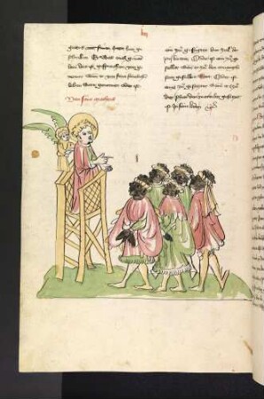 Matthäus predigt den Mohren