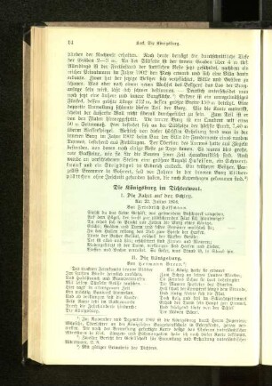 Die Königsburg im Dichterwort.