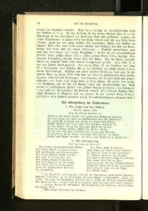 Die Königsburg im Dichterwort.