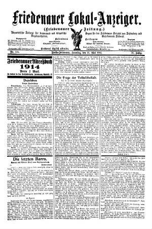 Nr. 114, 17.05.1914