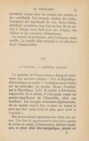 VII La Bataille. - Troisième Journée