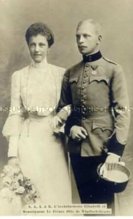 Elisabeth von Oesterreich mit Prinz Otto zu Windisch-Graetz
