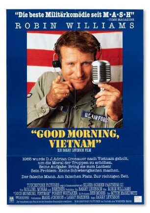 Filmplakat: „Good Morning, Vietnam”