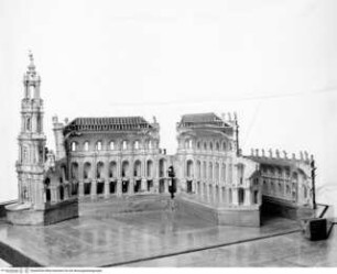 Modell für die Katholische Hofkirche in Dresden
