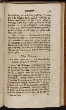 Achter Abschnitt. Von Vorbauungsmitteln oder der Verhütung der Ansteckung der venerischen Krankheit.