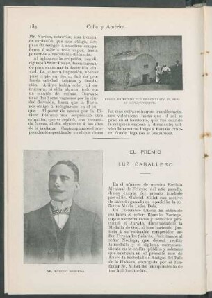 El premio Luz Caballero.