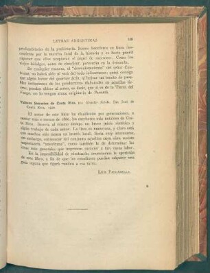 Valores literarios de Costa Rica, por Rogelio Sotela