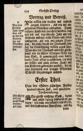 234-267, Vortrag und Beweiß