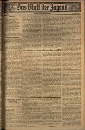 Zweite Ausgabe vom Mittwoch, den 24. Dezember 1930.