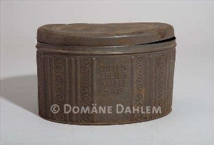 Blechdose "Coffein Freier Kaffee Hag"