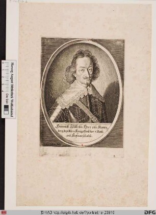 Bildnis Heinrich Wilhelm von Starhemberg (1643 Reichsgraf)