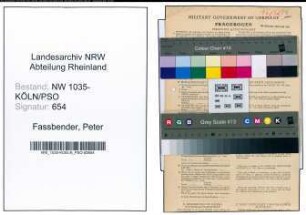 Entnazifizierung Peter Fassbender , geb. 10.02.1902 (Bergarbeiter)