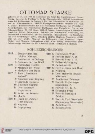 Kohlezeichnungen (Nr.1-32)