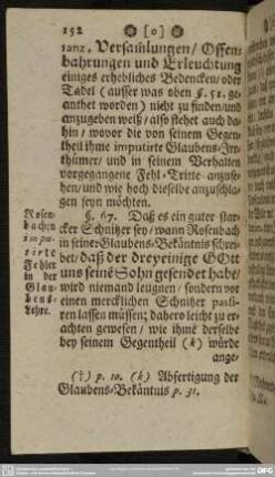 § 67. Rosenbachen imputirte Fehler in der Glaubens-Lehre