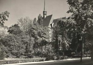 Zittau (Oberlausitz). Kreuzkirche, Südansicht