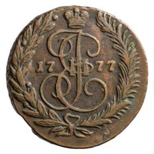 Münze, 2 Kopeken, 1777