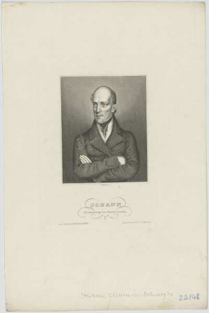 Bildnis des Johann, Erzherzog von Oesterreich