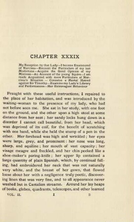 Chapter XXXIX. My reception by that Lady - ...