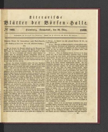 Nützliche Winke für Auswanderer nach Nord-Amerika.