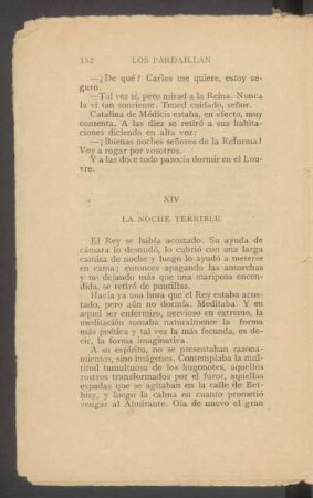 XIV - La noche terrible