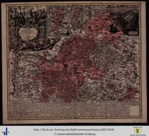 Tabula geographica novissima principalis Episcopatus Bambergensis