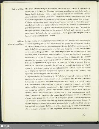 L'affiche cinématographique