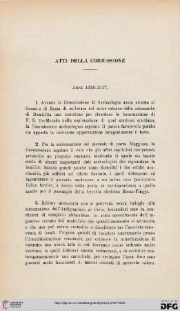 Atti della Commissione