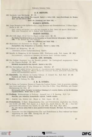 Kolorierte schweizer Stiche; Aquarelle, Handzeichnungen, Umriss-Radierungen und Lithographien [Fortsetzung] (Nr. 383-436)