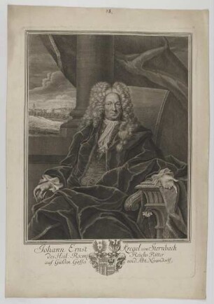 Bildnis des Johann Ernst Kregel von Sternbach