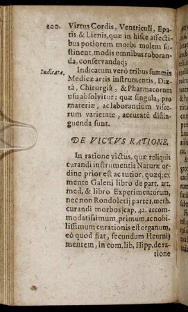 De Victus Ratione
