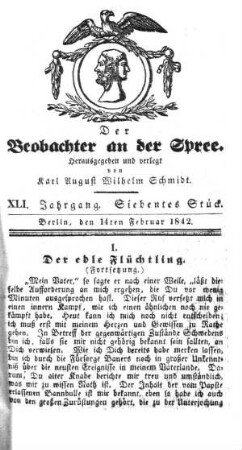 7. Stueck, 14. Februar 1842