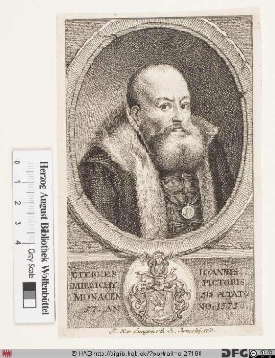 Bildnis Hans Müelich (Muelich, Mielich)