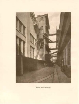 Südhof mit Kesselhaus