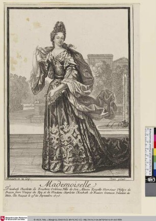 Mademoiselle Elisabeth Charlotte de Bourbon Orléans